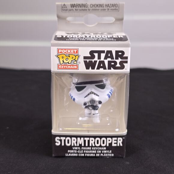 Funko Pocket POP! Star Wars Stormtrooper Vinyl Figure Keychain - Picture 1 of 6